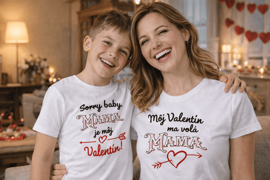 tričká mama a syn mk